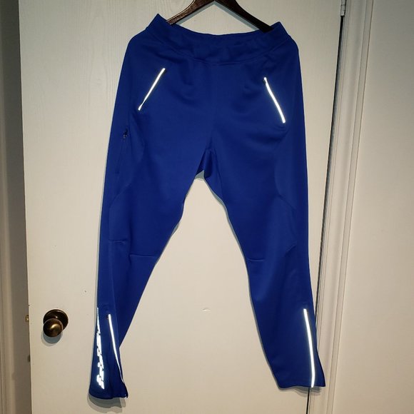Toronto Maple Leafs Warm Up Sports Pants Royal Blue Electric & Reflective SAVE $ - Picture 1 of 6